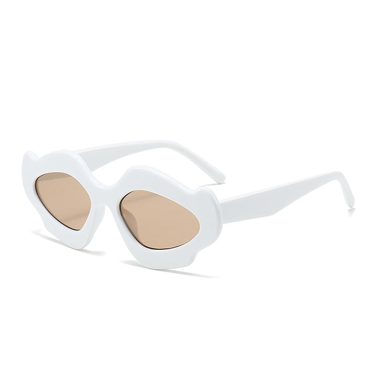 Women's fashionable sunglasses with unique flower frame Bowlift