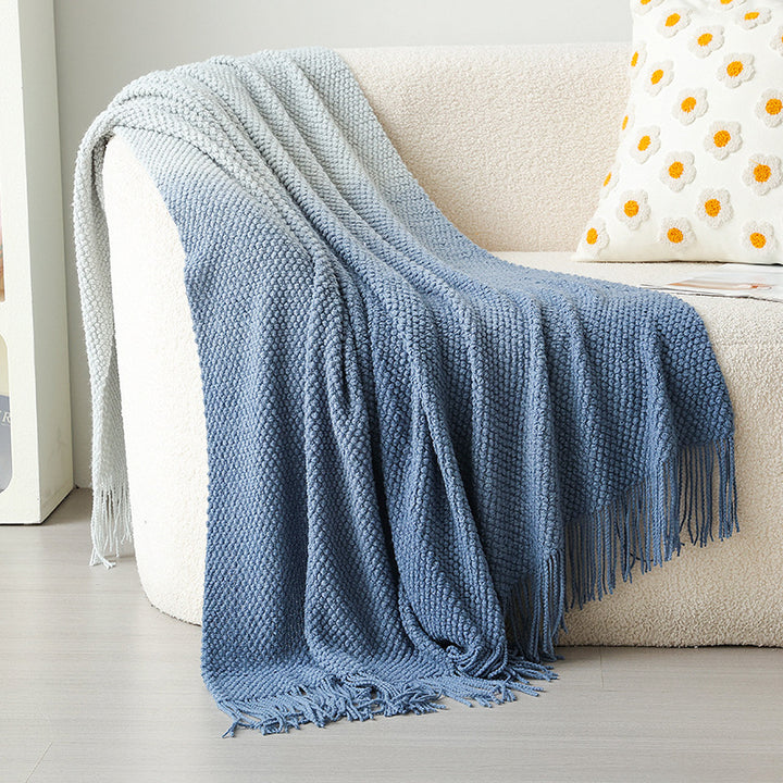 Ladies cozy throw blanket Bowlift