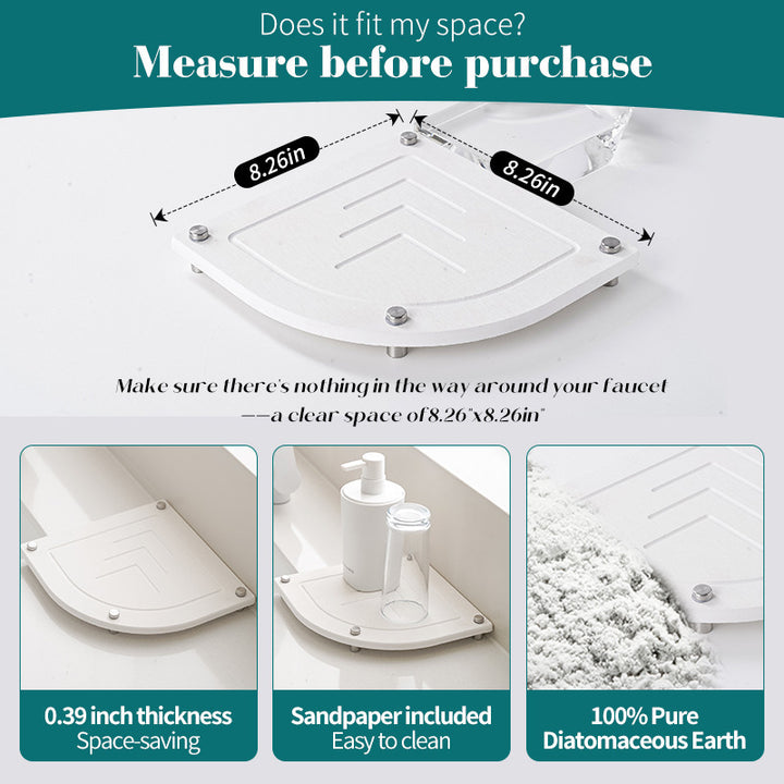 Kitchen Corner Sink Protector Mat