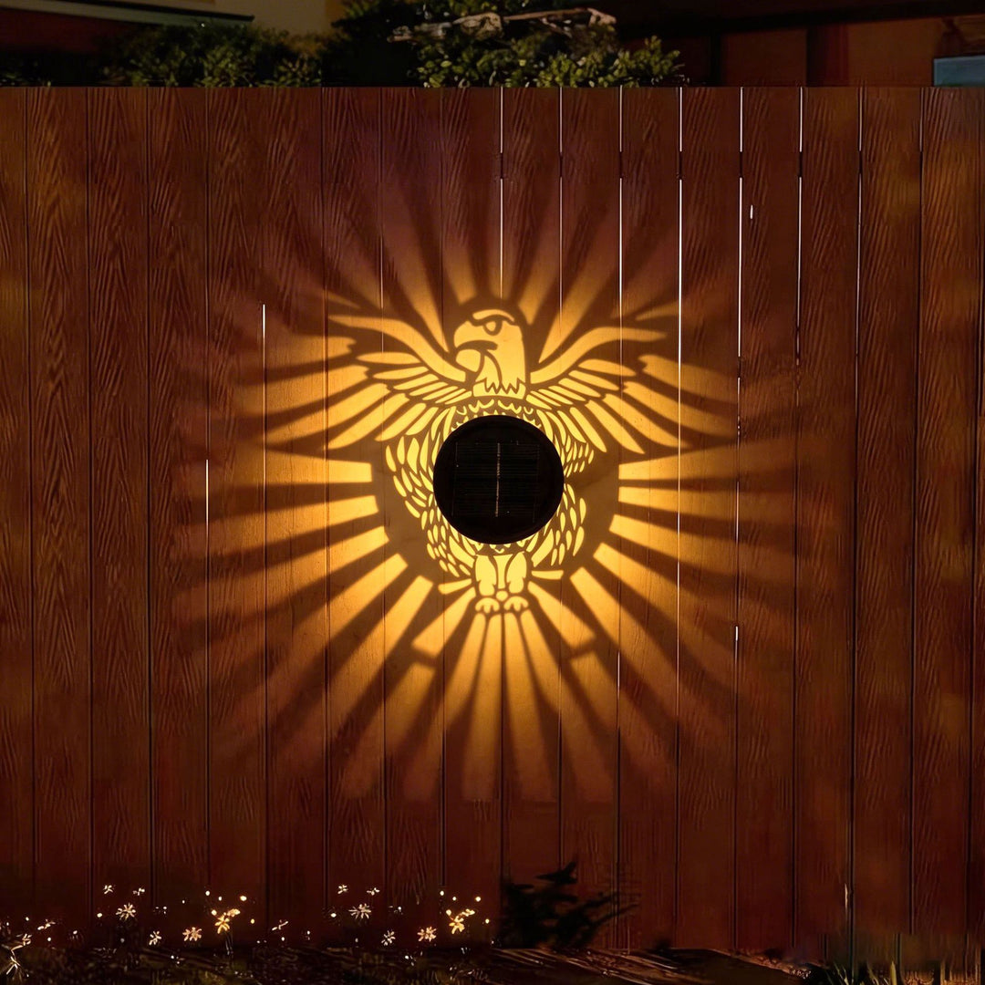 Ornate Filigree Solar Projection Table And Pathway Light Bowlift