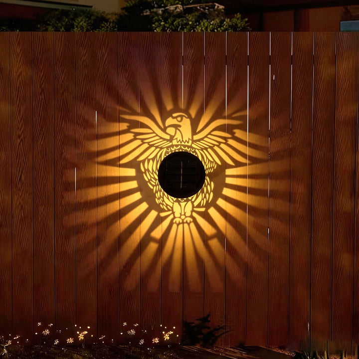 Ornate Filigree Solar Projection Table And Pathway Light Bowlift