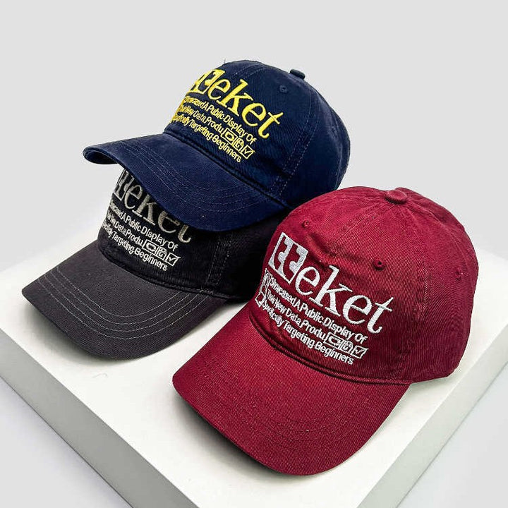 Men's Adjustable Statement Baseball Cap Bowlift