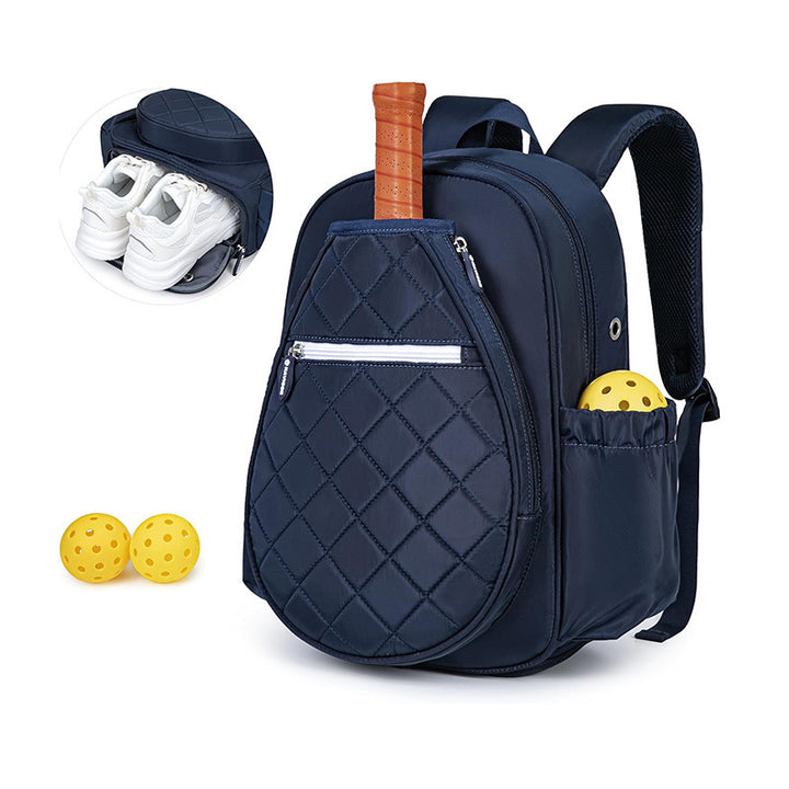 Sporty backpack with shoe and racket compartment Bowlift