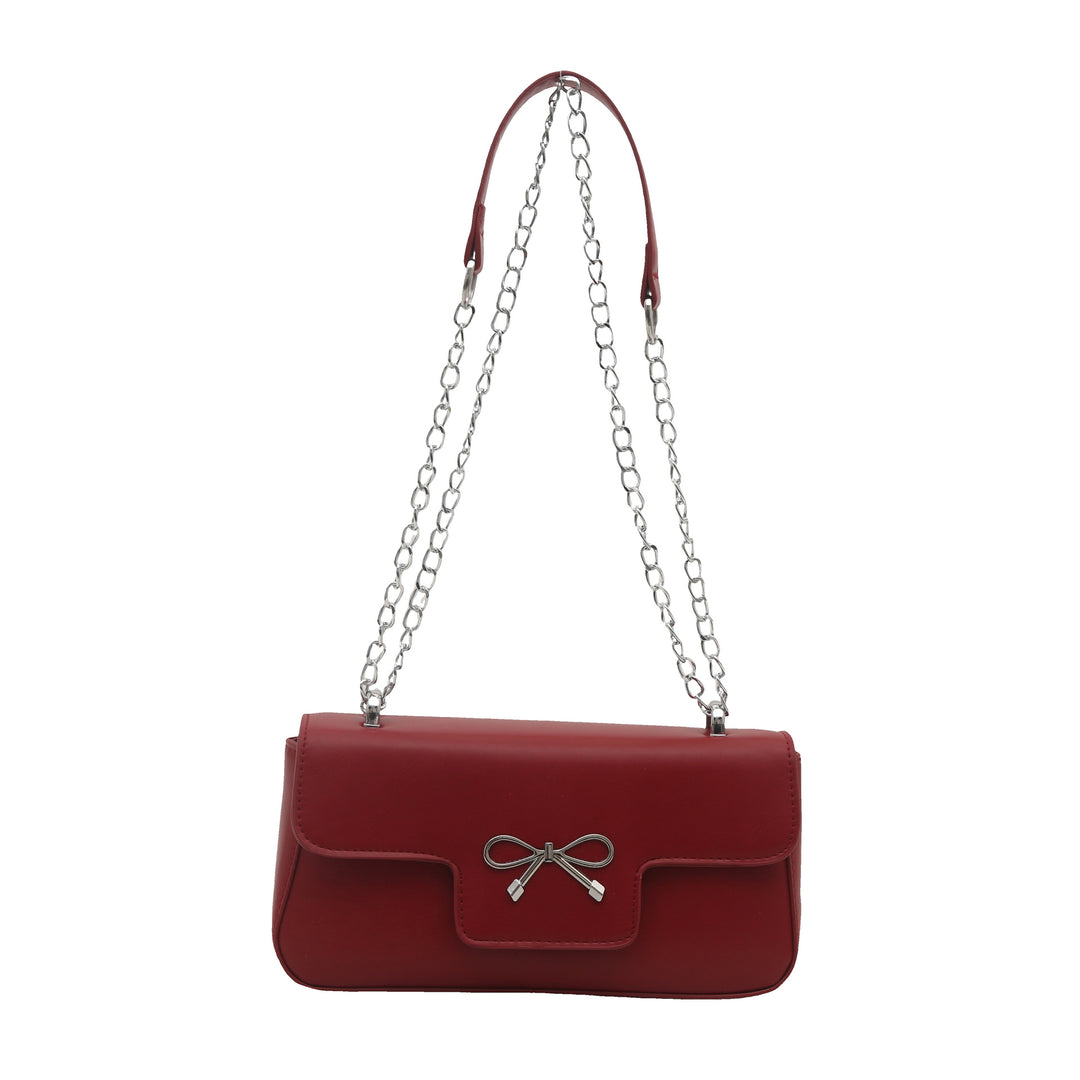 Elegant Bow Accent Crossbody Bag Bowlift