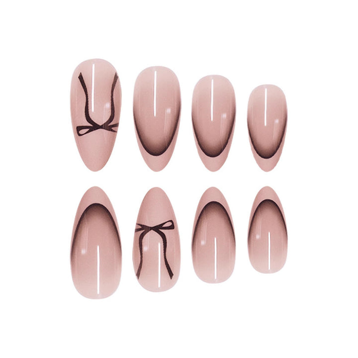 Stylish Ombre Press-On Nails Bowlift