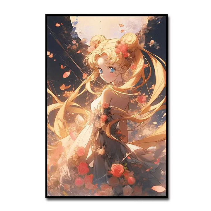 Fantasy Character Art Canvas Print Bowlift
