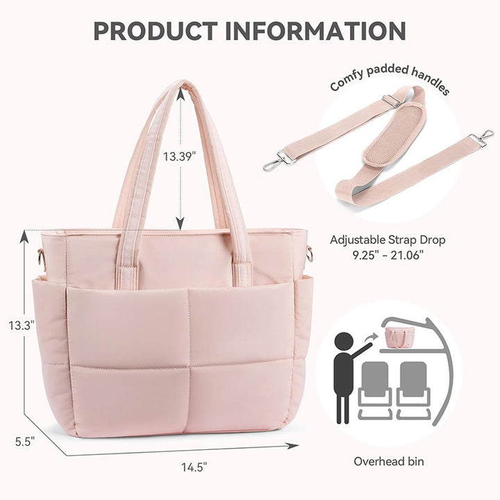 Multifunctional tote bag with organizer pockets Bowlift