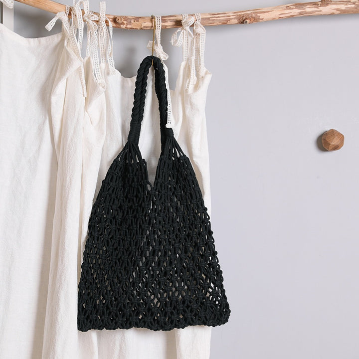 Handcrafted net shopping bag Bowlift