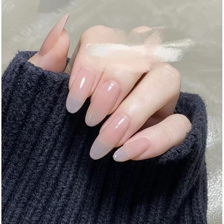 Elegant Ombre Press-On Nail Set Bowlift