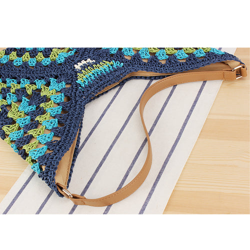 Designer crossbody bag in modern net design Bowlift