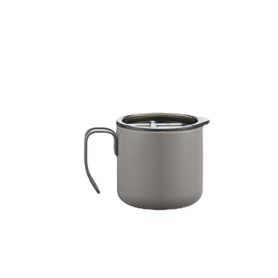 Ladies functional coffee mug with transparent lid Bowlift