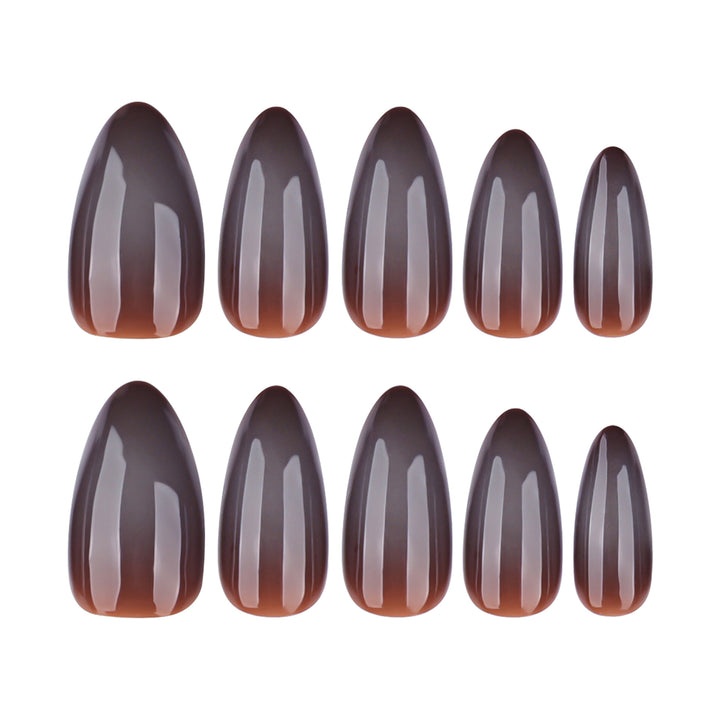 Artful nail extensions in elegant banana design Bowlift