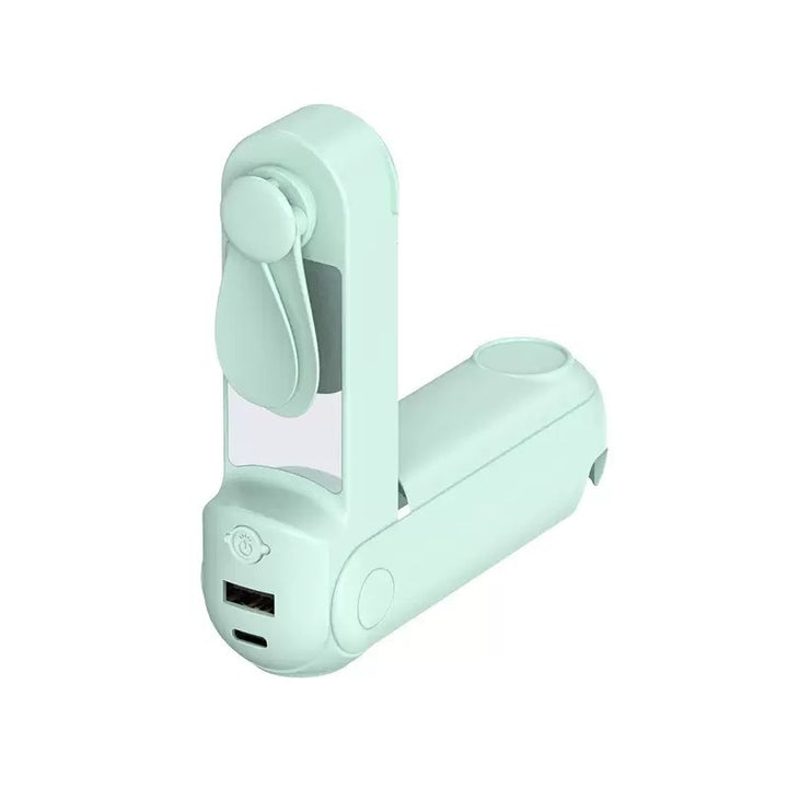 Women Portable USB Fan with Flexible Mount Bowlift