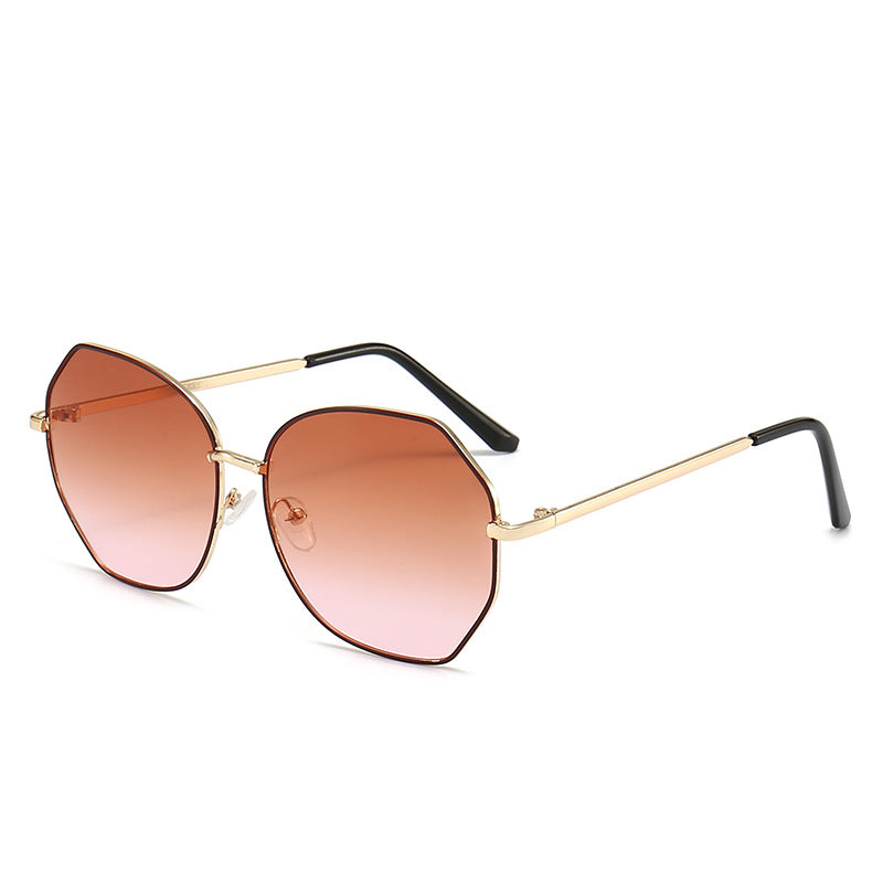 Stylish Geometric Frame Sunglasses