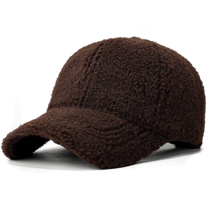 Women's Plush Fleece Baseball Cap Bowlift