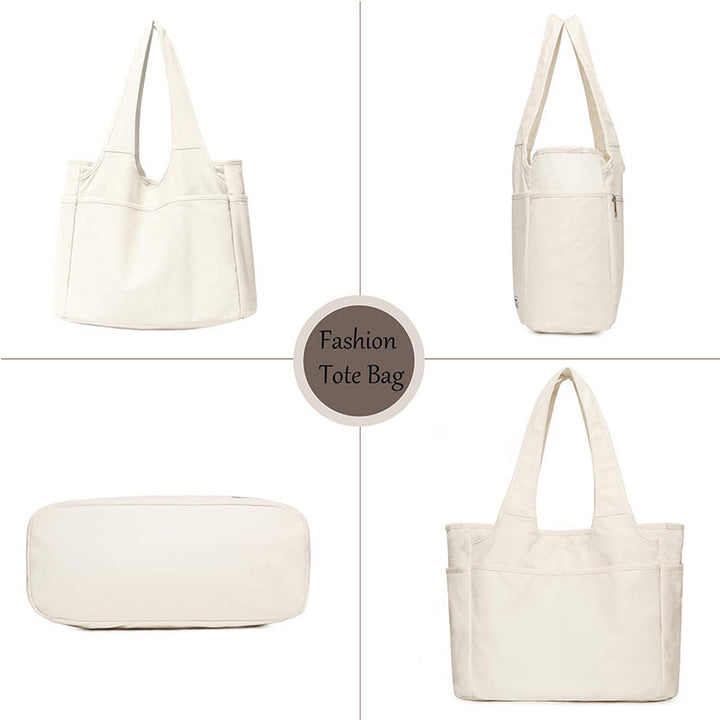 Everyday tote bag with generous interior Bowlift