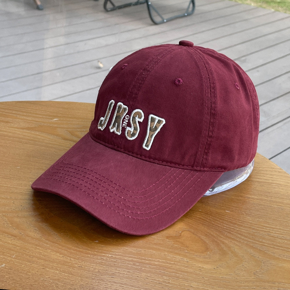 Unisex Casual Adjustable Embroidered Cap Bowlift