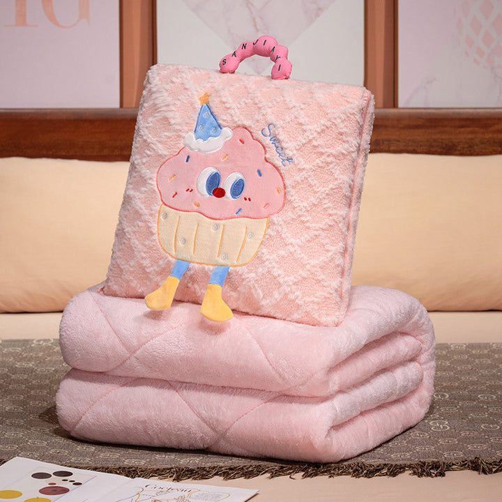 Plush pillow with cute cupcake design Bowlift