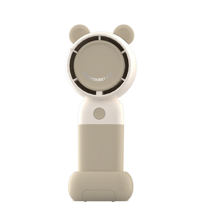 Ladies Portable Mini Fan in Cute Animal Design Bowlift