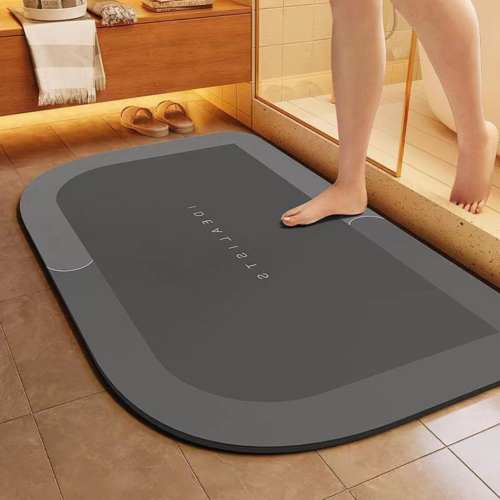 Round Bathroom Mat