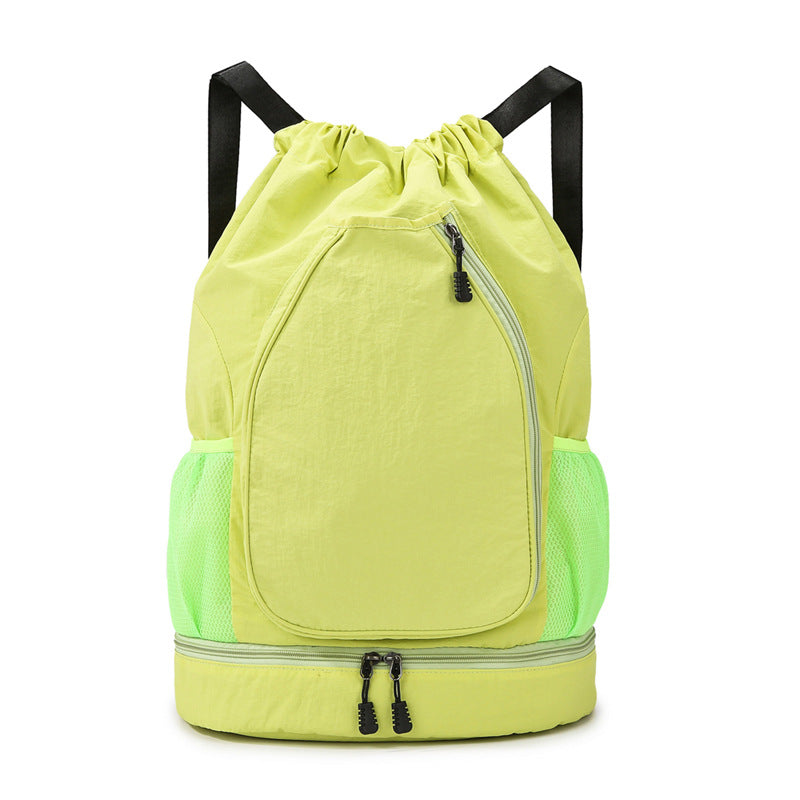Lightweight Drawstring Sports Backpack Bowlift