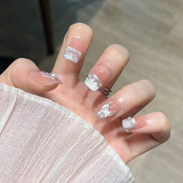 Stylish Stiletto Press-On Nail Extensions Bowlift