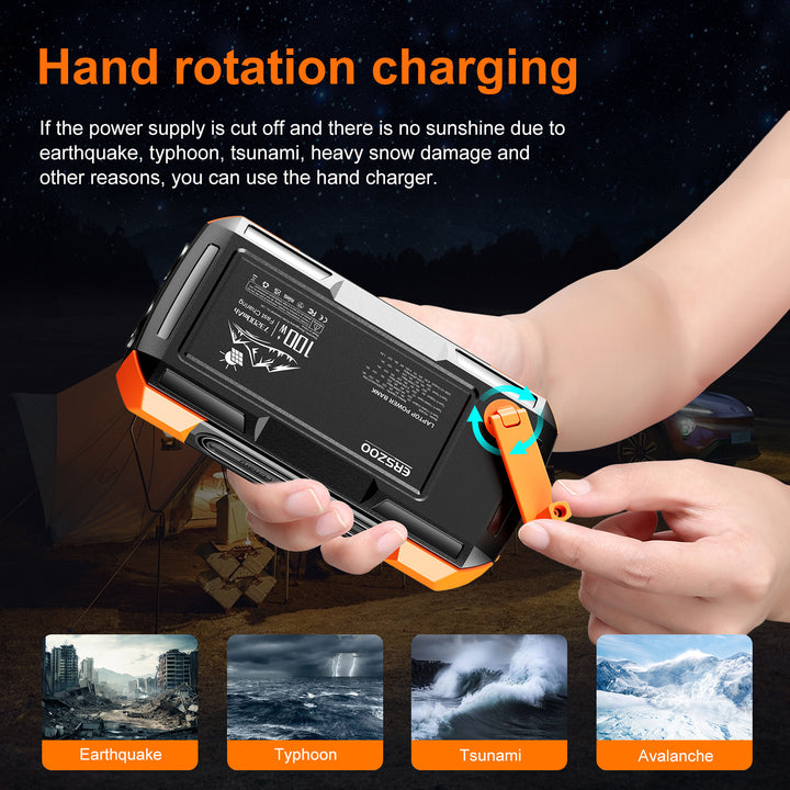 Portable Solar Power Bank Bowlift