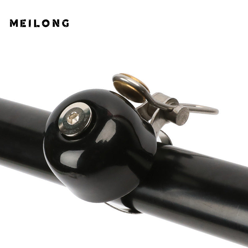 compact mini bicycle bell with stainless steel lever clamp Bowlift