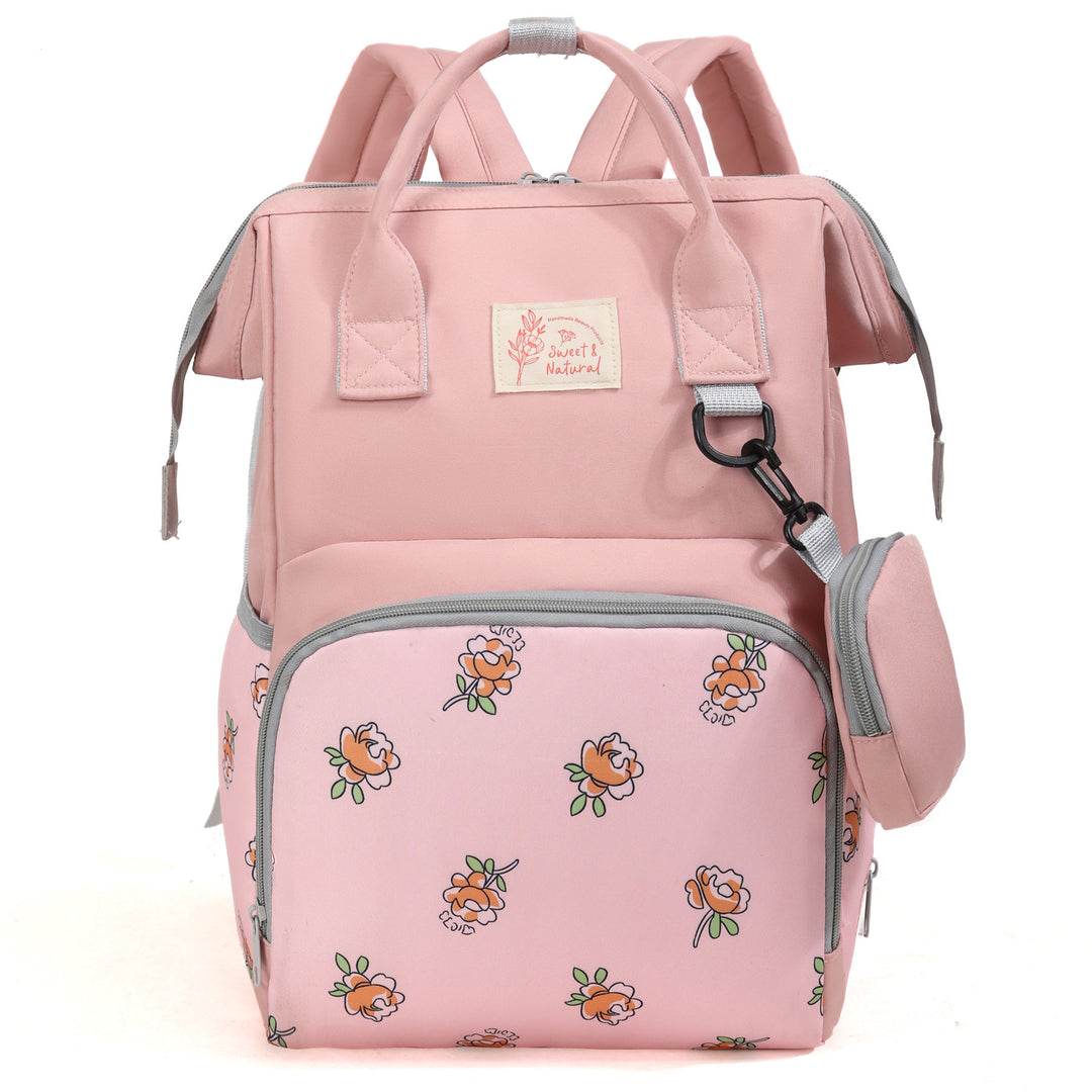 Stylish Floral Pattern Backpack Bowlift