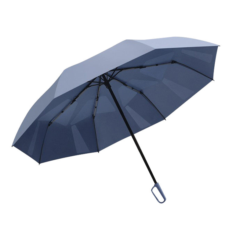 Ladies Foldable Umbrella with Ergonomic Handle and Water-Repellent Material Bowlift