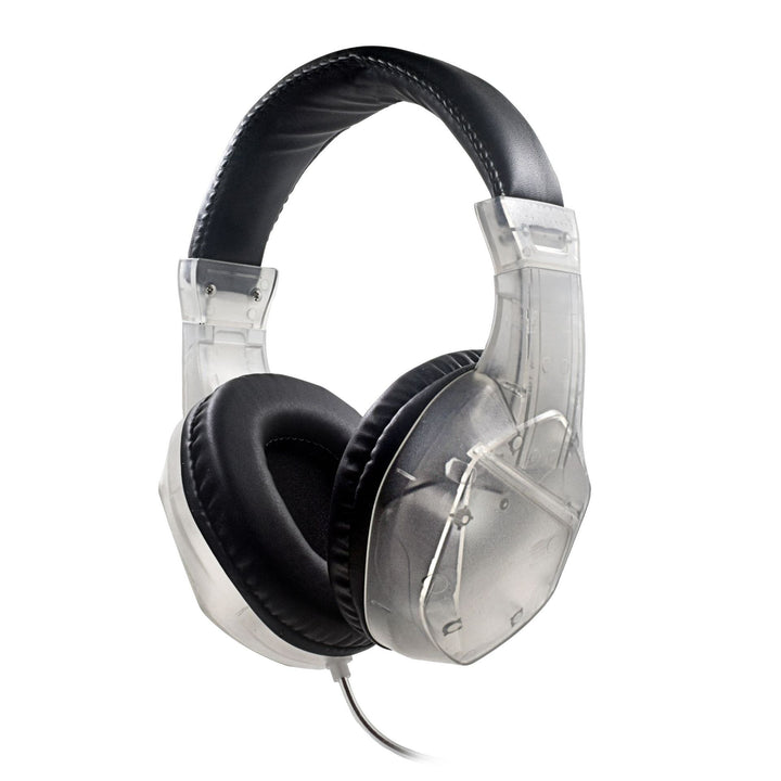 Clear Oversized Over-Ear Headphones Bowlift