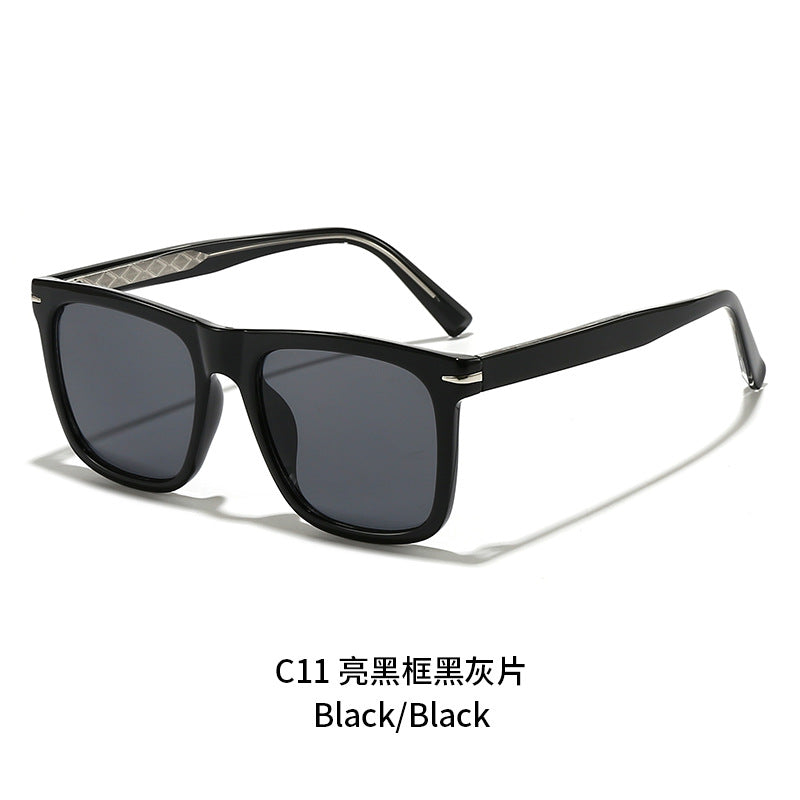 Women's modern rectangular sunglasses with sturdy frame Bowlift
