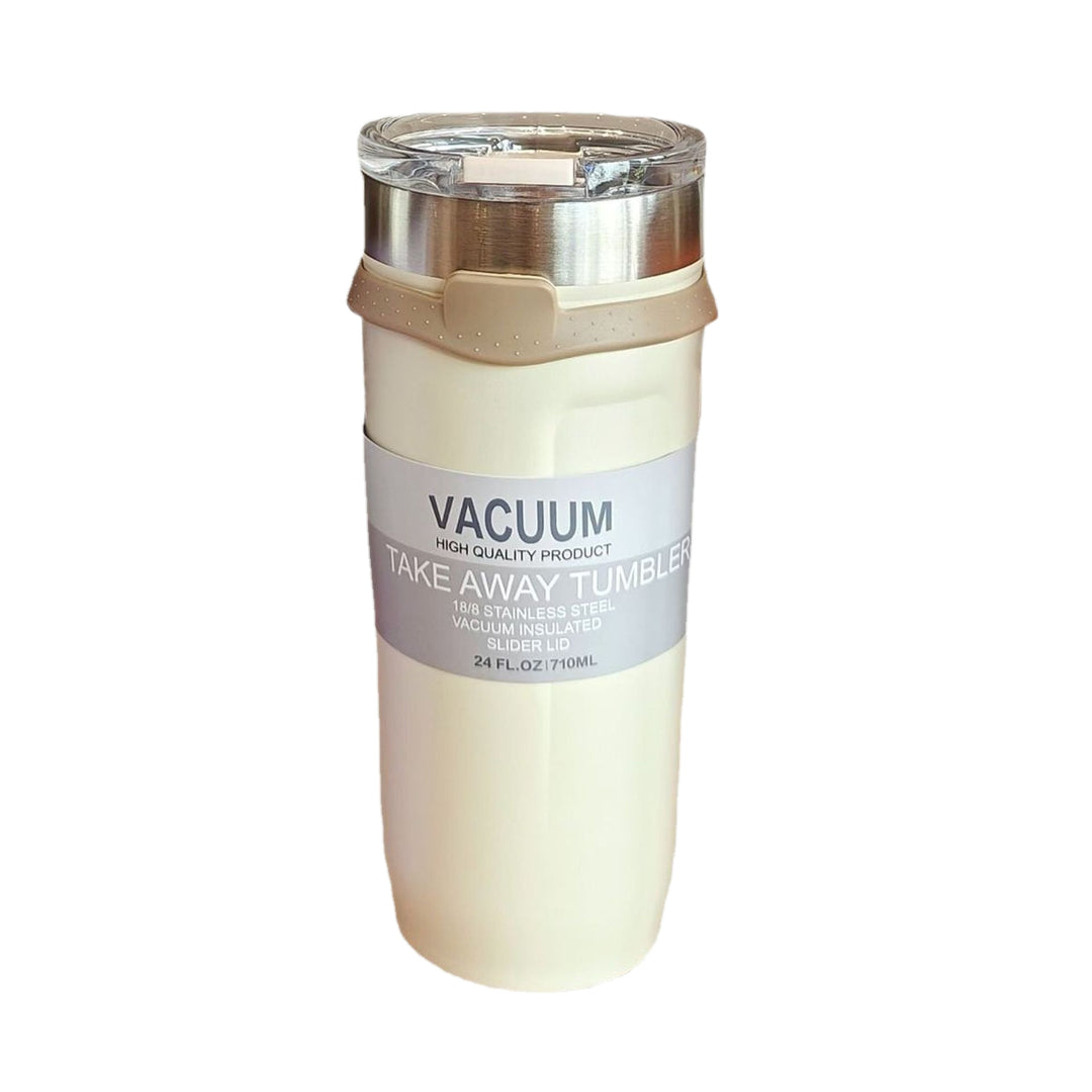 Women double-walled thermos mug with non-slip silicone base Bowlift