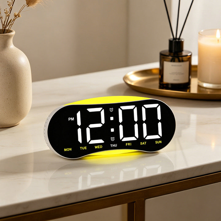 Digital Multifunction Alarm Clock Bowlift