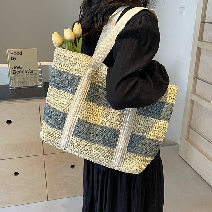 Stylish Braided Shopping Bag Bowlift