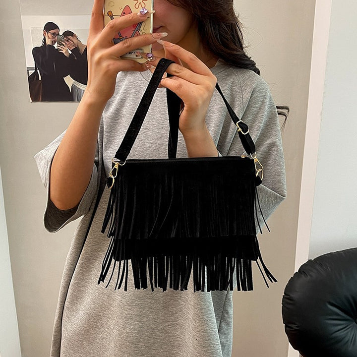 WoStylish Fringe Crossbody Bag Bowlift