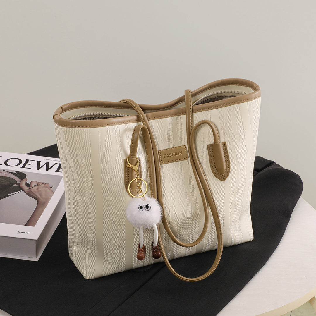 Textured Large Tote Bag Bowlift