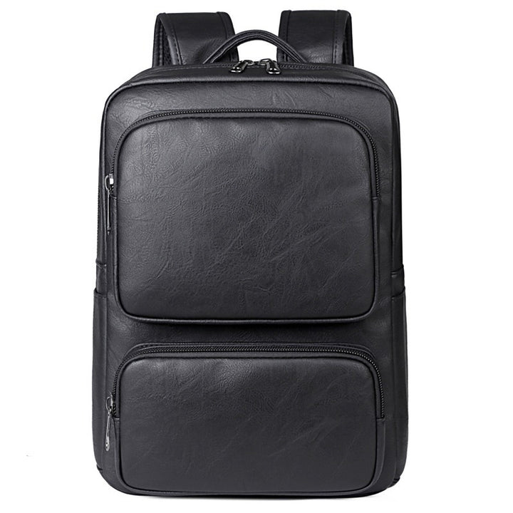 Premium Leather Business Laptop Backpack Bowlift