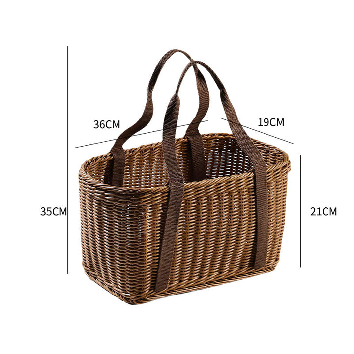 Handwoven Utility Basket Bowlift