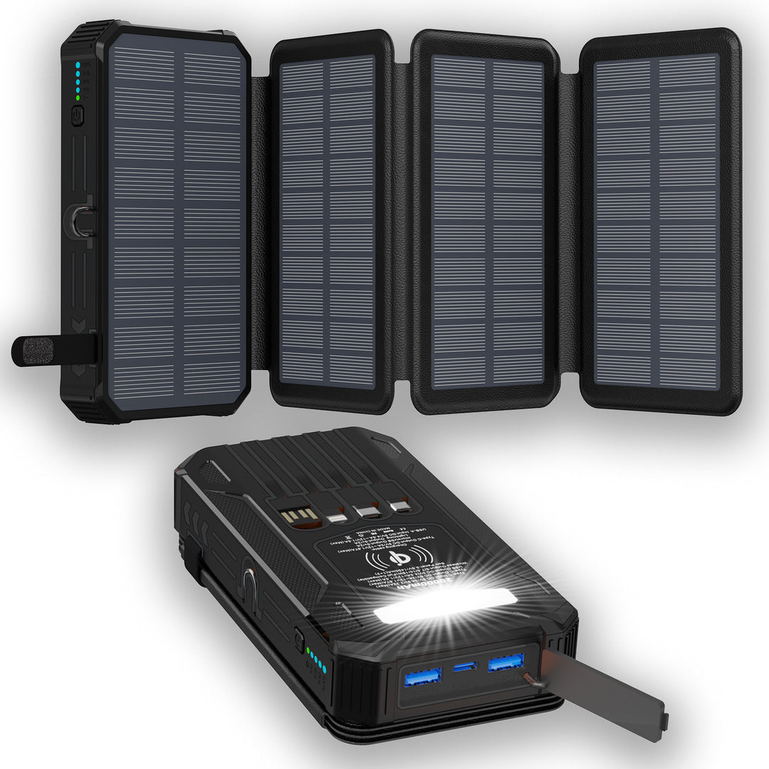 Solar-powered Power Bank with Fast Charging Function from Bowlift