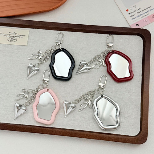 Creative Mirror Keychain Bowlift