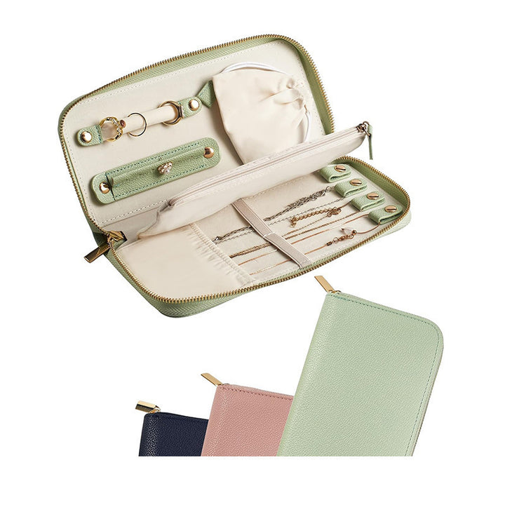 Jewelry Organizer Bag with Removable Inner Dividers Bowlift
