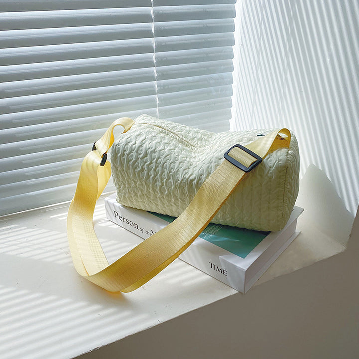 WoTextured Evening Shoulder Bag Bowlift