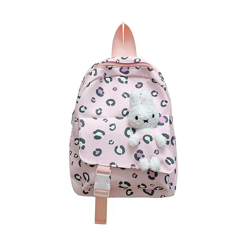 Plaid Patterned Backpack Bowlift