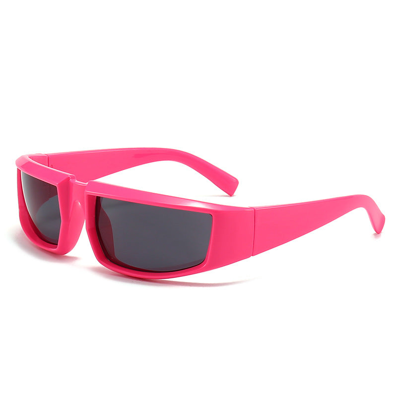 Women's stylish sunglasses in futuristic design Bowlift
