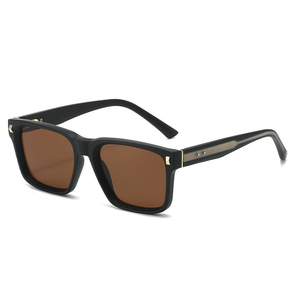 Retro Square Frame Sunglasses Bowlift