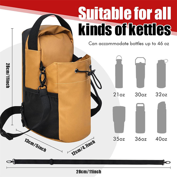 Practical bottle and key holder bag Bowlift