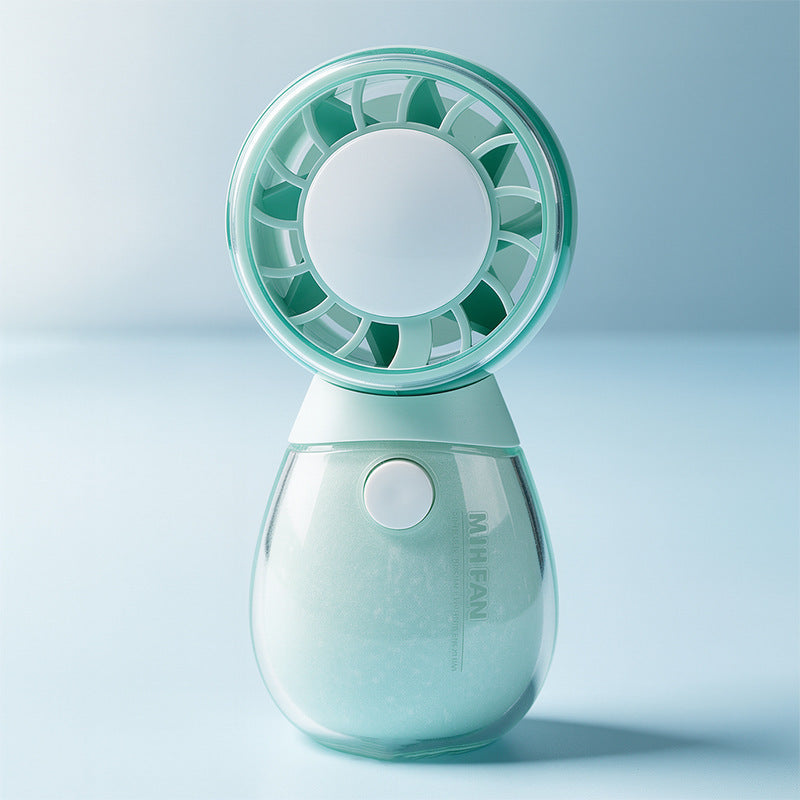 Women's Portable Mini Fan with Cute Cat Design Bowlift
