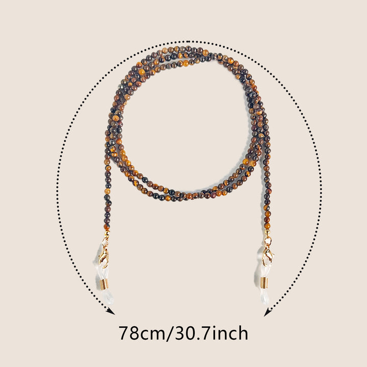Natural Stone Beaded Eyewear Holder Bowlift