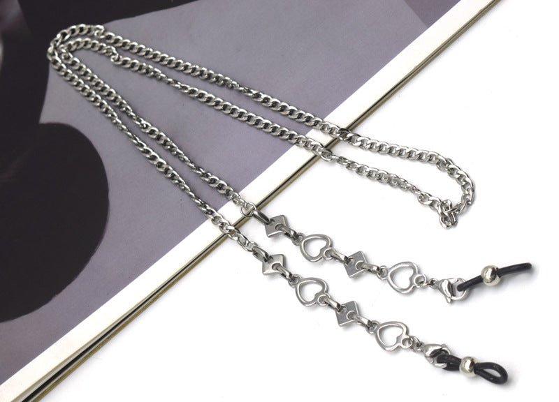 Stylish Metal Link Eyewear Chain Bowlift
